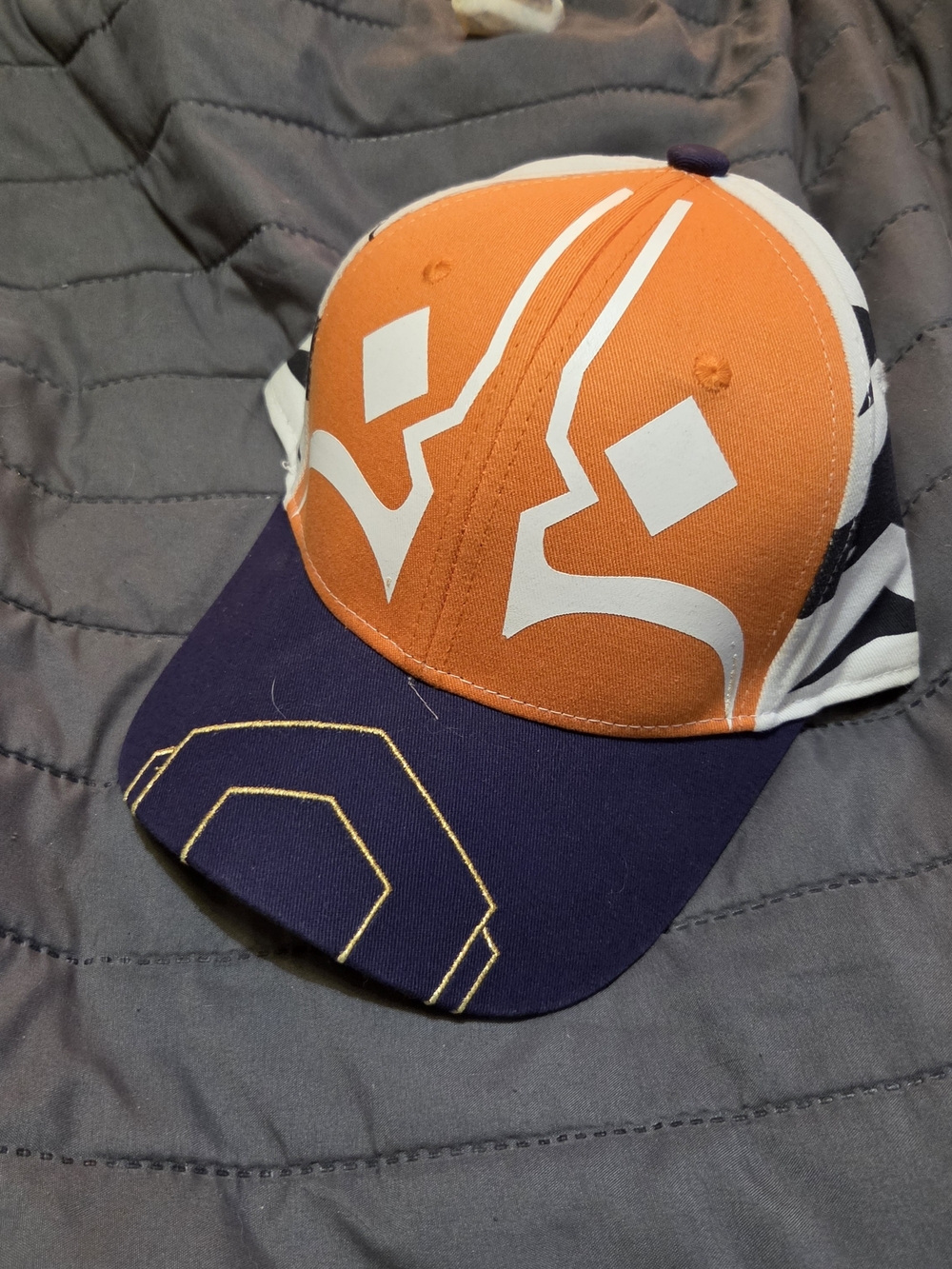 Star Wars Orange and Navy Graphic Baseball Hat